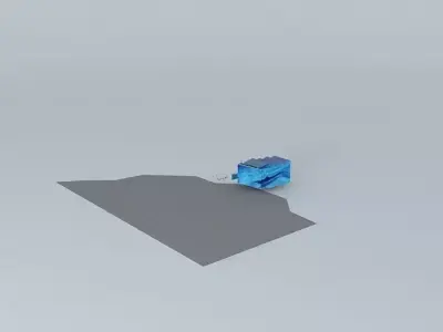 Pool 2 lego brick Free 3D model