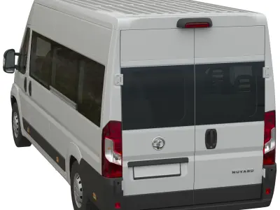 Vauxhall Movano L4H2 passenger 3D model