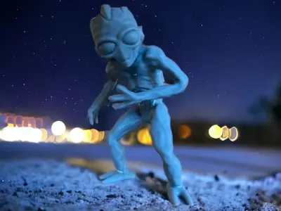  Varginha Alien 3D print model