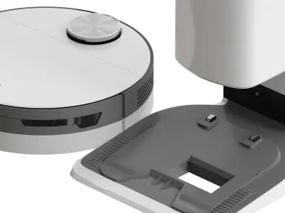 Samsung Jet Bot Robot Vacuum with Clean Station 3D model