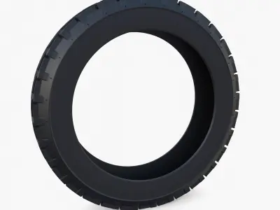 Tractor Tire v1 3D model