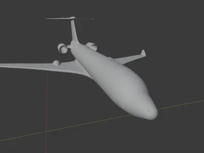 lainer airplane 3D print model
