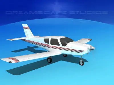 Socata TB-20 Trinidad V12 3D model