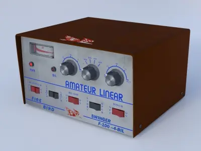 Fire Bird - Swinger F-100-4-BIL 3D model