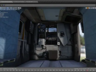 Sikorsky CH 53 Sea Stallion Helicopter Low-poly 3D model