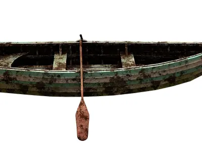 Boat Skiff 3D model