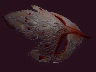 mask birds 3D model