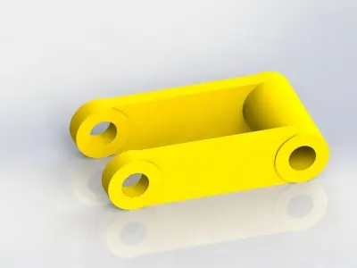 stabilizer plastic bracket 3D model