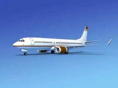 Boeing 737-800ER Corporate 2 3D model