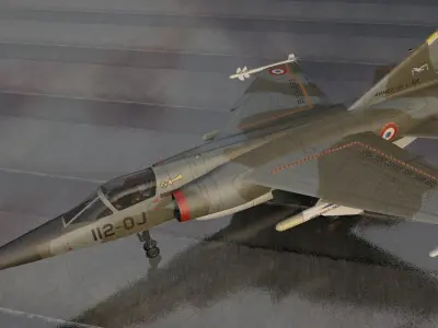Dassault Mirage F1 3D model