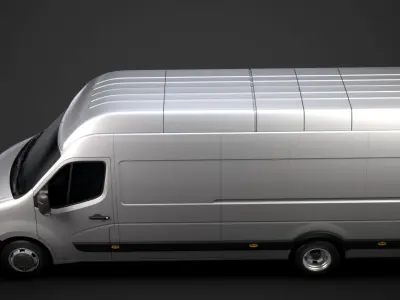 Opel Movano L4H3 Van 2020 3D model