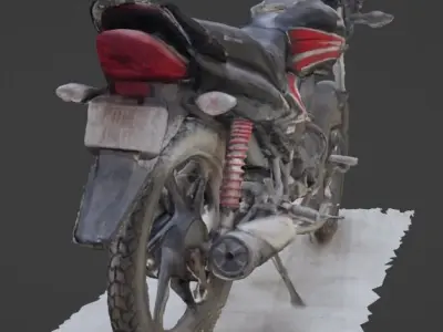 Bike 3d scan 3D model