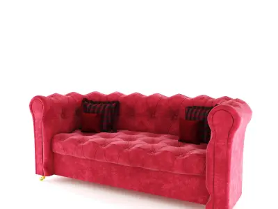 Chesterfield sofa Free 3D model