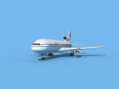 Lockheed L1011 Tradewinds 3D model