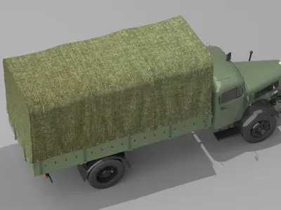 1943 Mercedes Benz L 4500 S  3D model