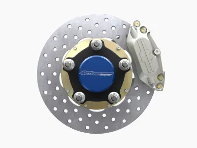 Mark Williams Brake Disc Low-poly 3D model