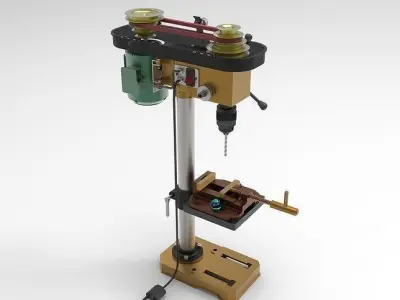 Drill Press 3D model