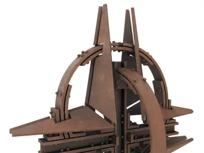 NATO Sculpture 3D model