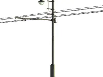 Street light 001 3D model