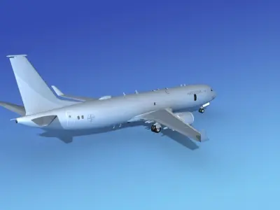 Boeing P-8 Poseidon NATO 3D model