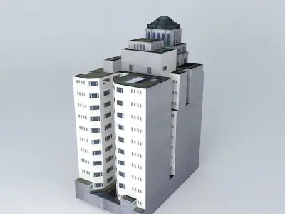 Palacio Minetti 3D model