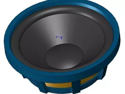 Soundstream SS12 Subwoofer Free 3D model