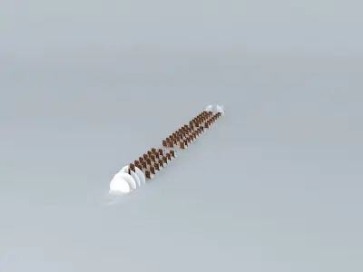 A350-1000 interior Free 3D model