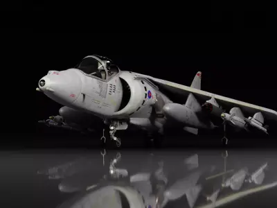 BAe Harrier II GR9 3D model