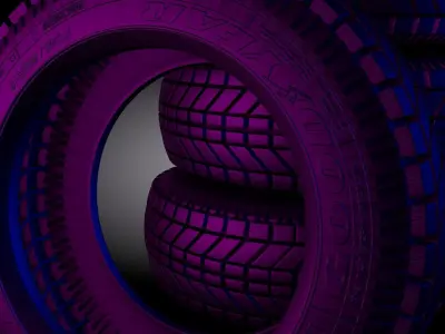 Car tire 3d models 3D model