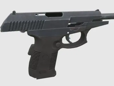 SR-1M Vector Low-poly 3D model