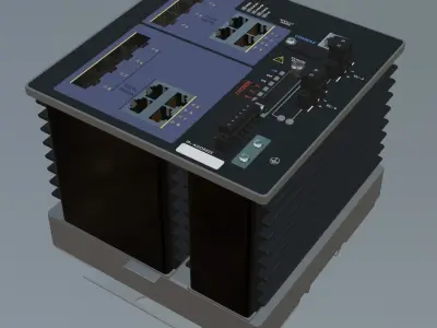 IE 4000 Switch 3D Model 3D model