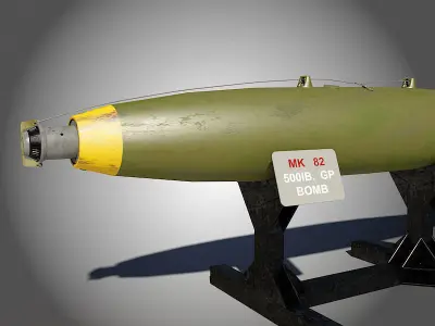 Demolition Bomb MK 82 3D model