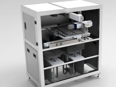 Feeding machine Assembly 3D model
