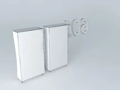 Kit601 Gondola wall by Alex Marques Free 3D model