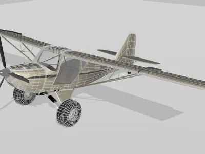 Kitfox - The Golden Fox 3D model
