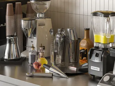 Ice Cream Shop 3D model