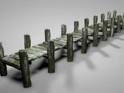 Old Dock 3D model