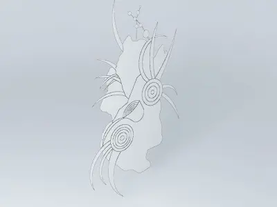 Graf Zeppelin 2 color panel Free 3D model