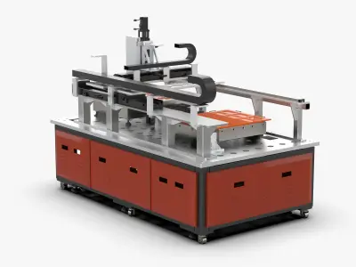 Automatic Detection of Loading and Unloading Equipment 3D model