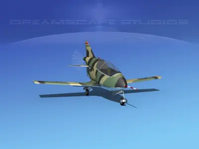 Bede Bd-5 Microplane V08 3D model