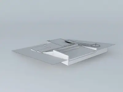 Natural Pool Design Free 3D model