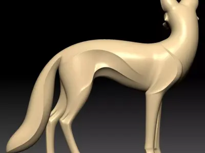 The Fox 3D model