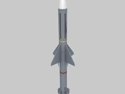 missile 3D model