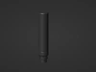 Silencer Dead Air Nomad Free low-poly 3D model