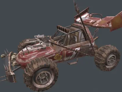 Chomper car 3D model