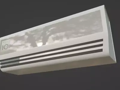 Air Conditioner Low poly Model Free  Free 3D model