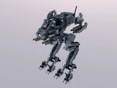 Lego Robot  3D model