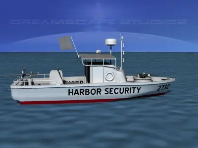 PBR Patrol Boat Riverine 3D model