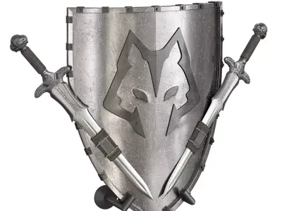 Sword and SHield 3D model