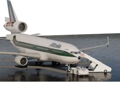 DOUGLAS DC-MD11 3D model
